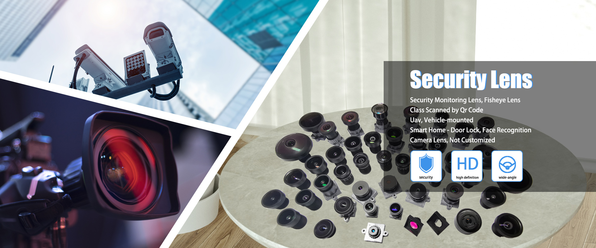 Nhà máy ống kính an ninh